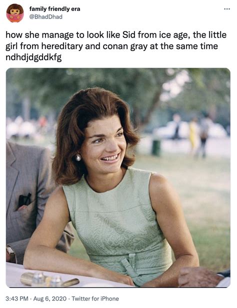 jackie kennedy sheet metal original tweet|jackie kennedy meme.